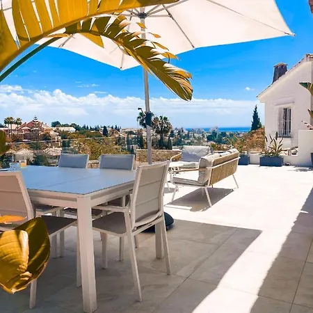 Luxury In Puerto Banus Panoramic Mountain And Sea Views With Private Pool *