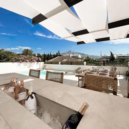 Luxury In Puerto Banus Panoramic Mountain And Sea Views With Private Pool 빌라 *