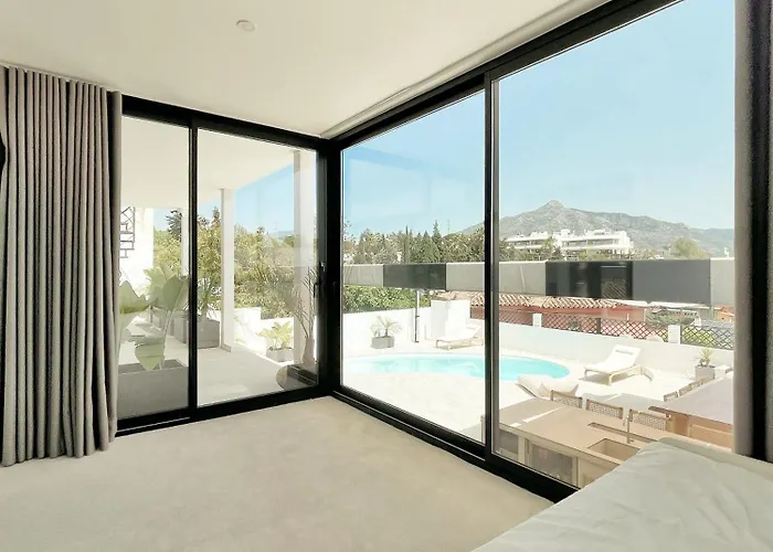 Luxury In Puerto Banus Panoramic Mountain And Sea Views With Private Pool Marbella