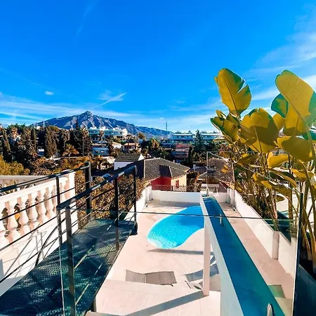 Luxury In Puerto Banus Panoramic Mountain And Sea Views With Private Pool Villa *