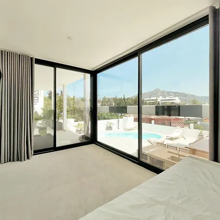 Luxury In Puerto Banus Panoramic Mountain And Sea Views With Private Pool Marbellac