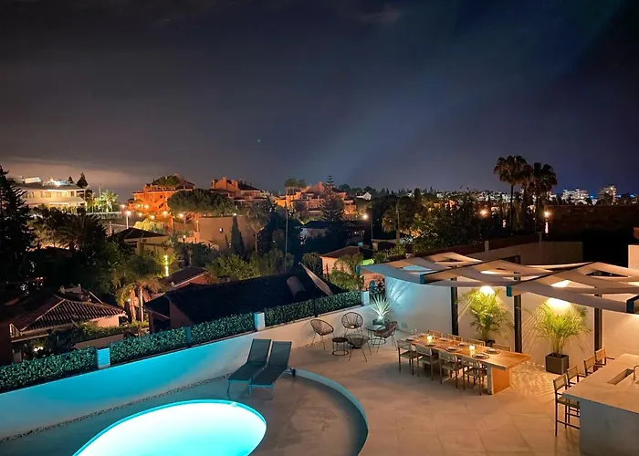 Luxury In Puerto Banus Panoramic Mountain And Sea Views With Private Pool *